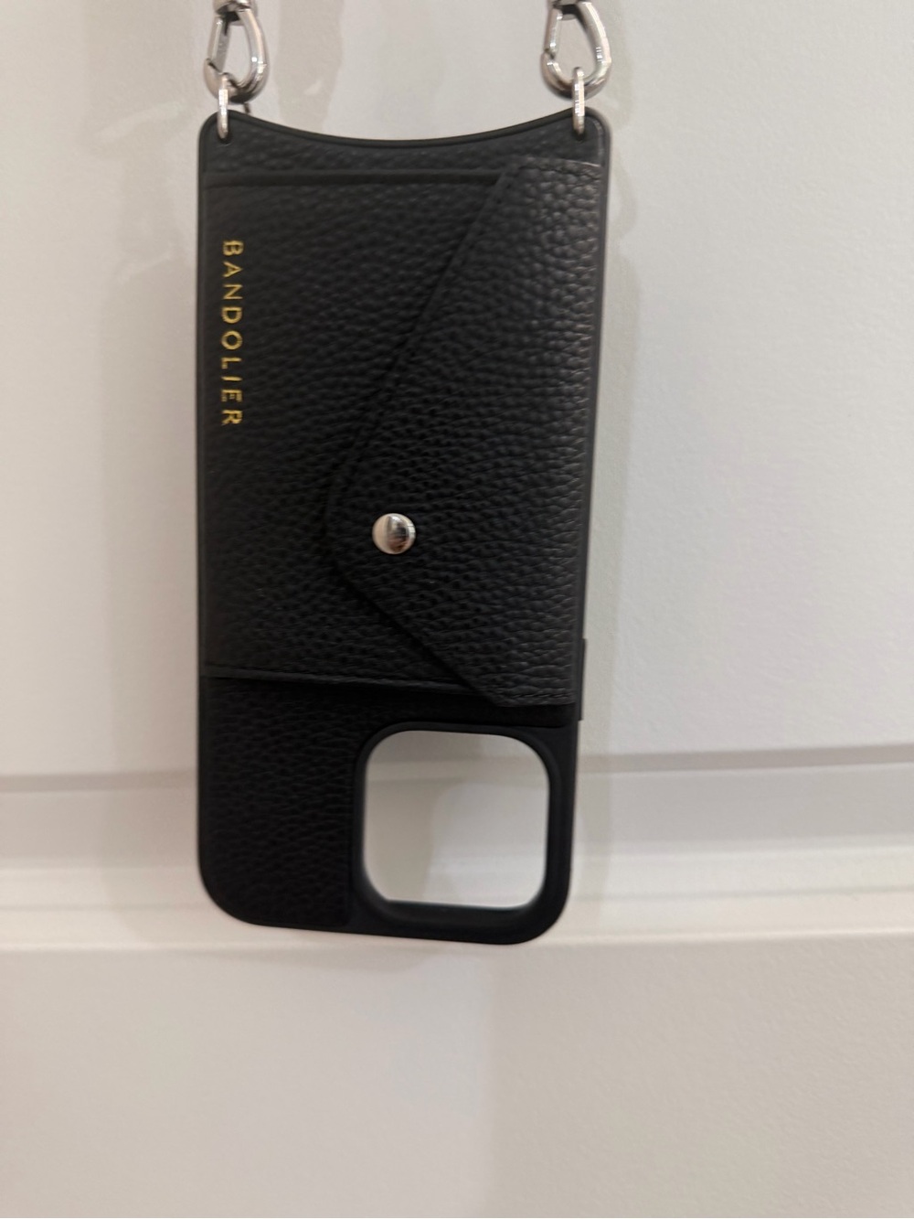 Bandolier Black “Hailey” Crossbody Series 14 iPhone Case